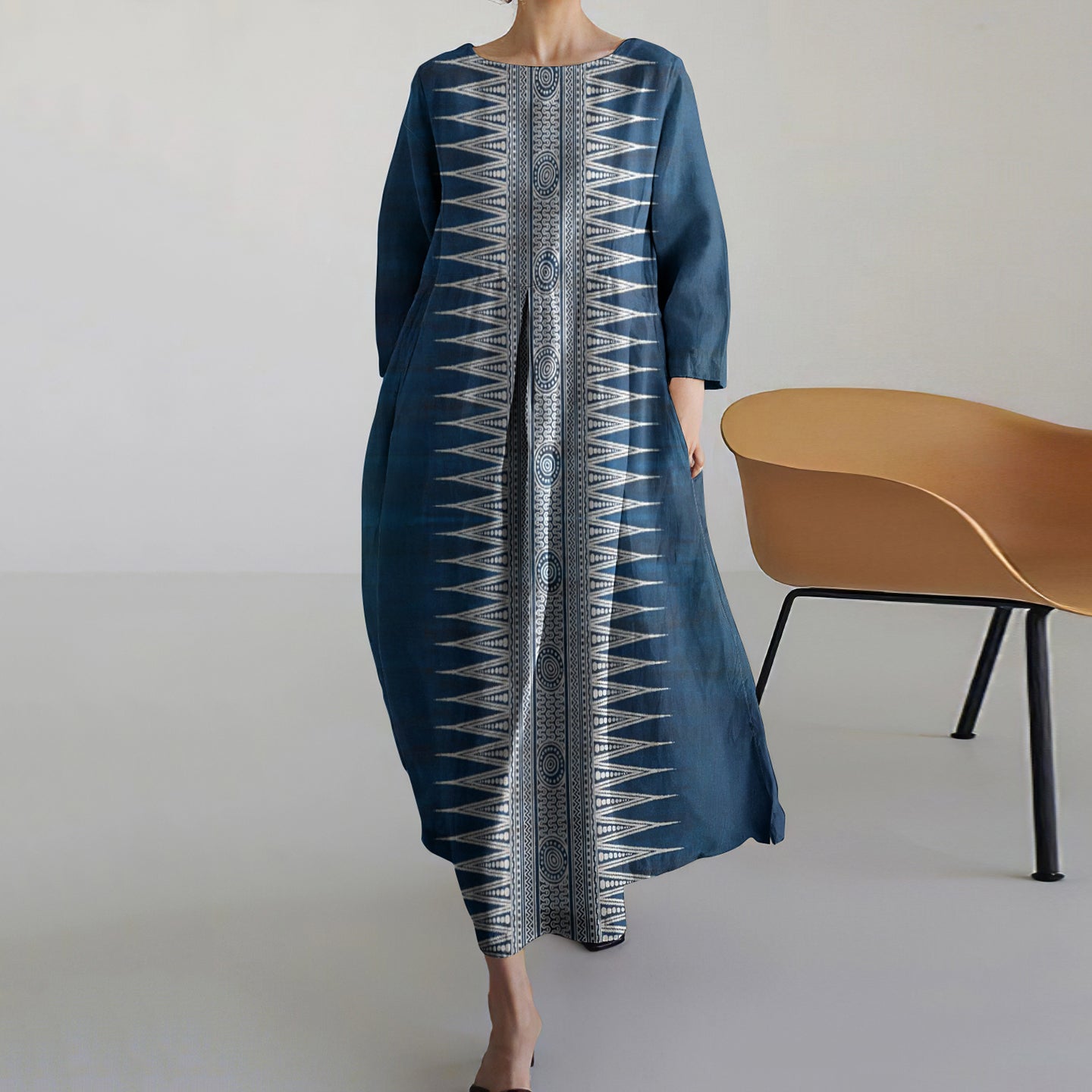 Vintage Geometric Women'S Dress elevenforest