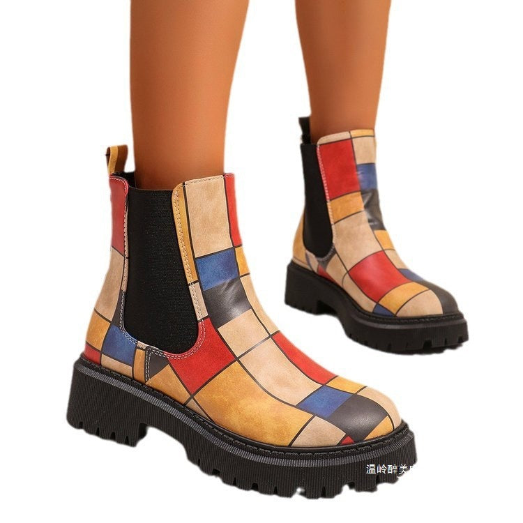 Vintage Inspired Orthopedic Boots