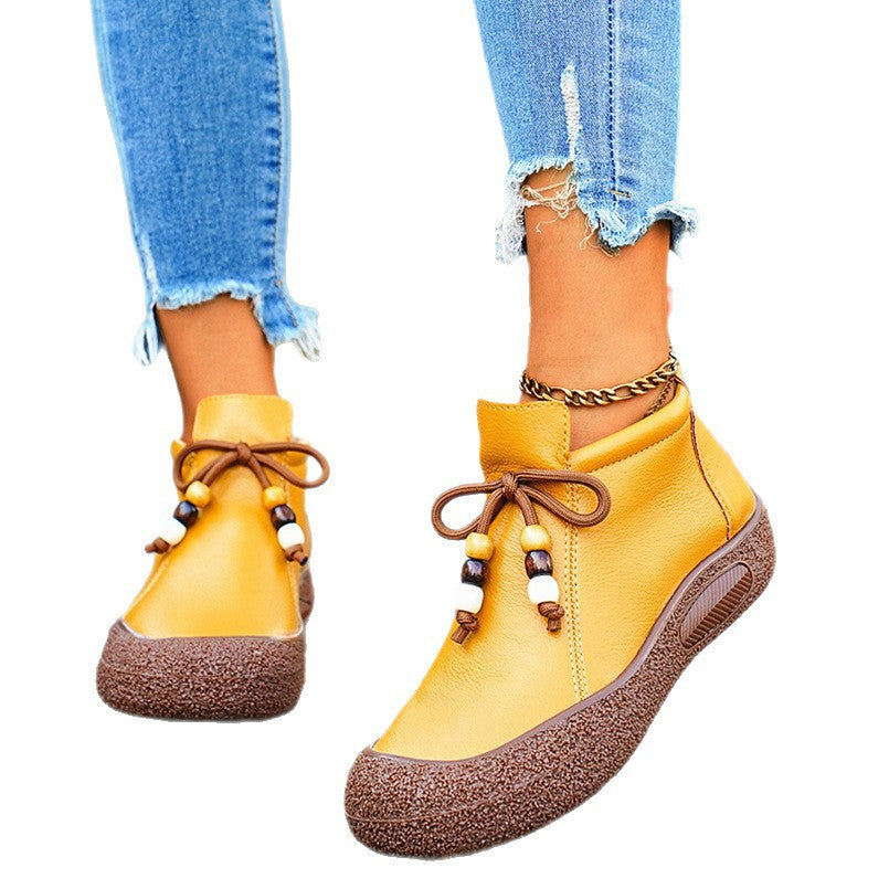 Classic Orthopedic Boots with Timeless Style