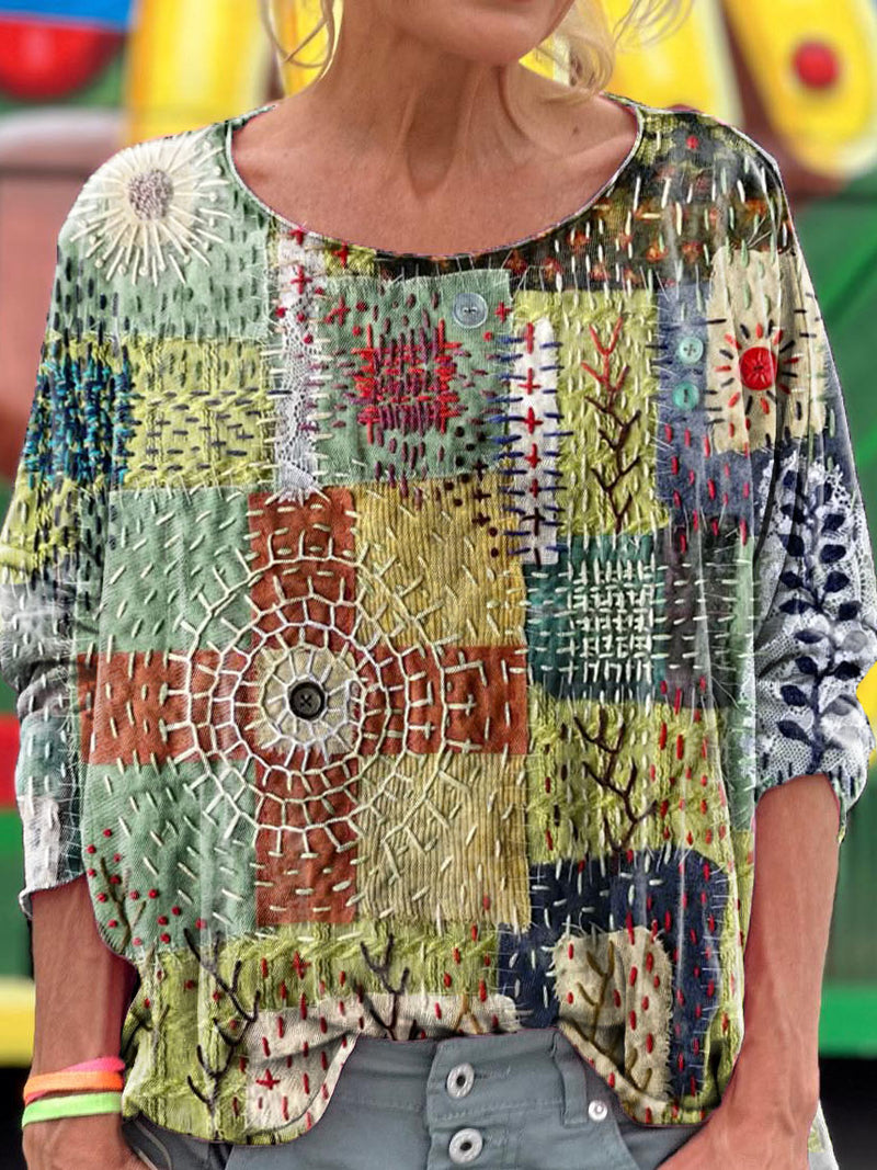 Timeless Vintage Style Top