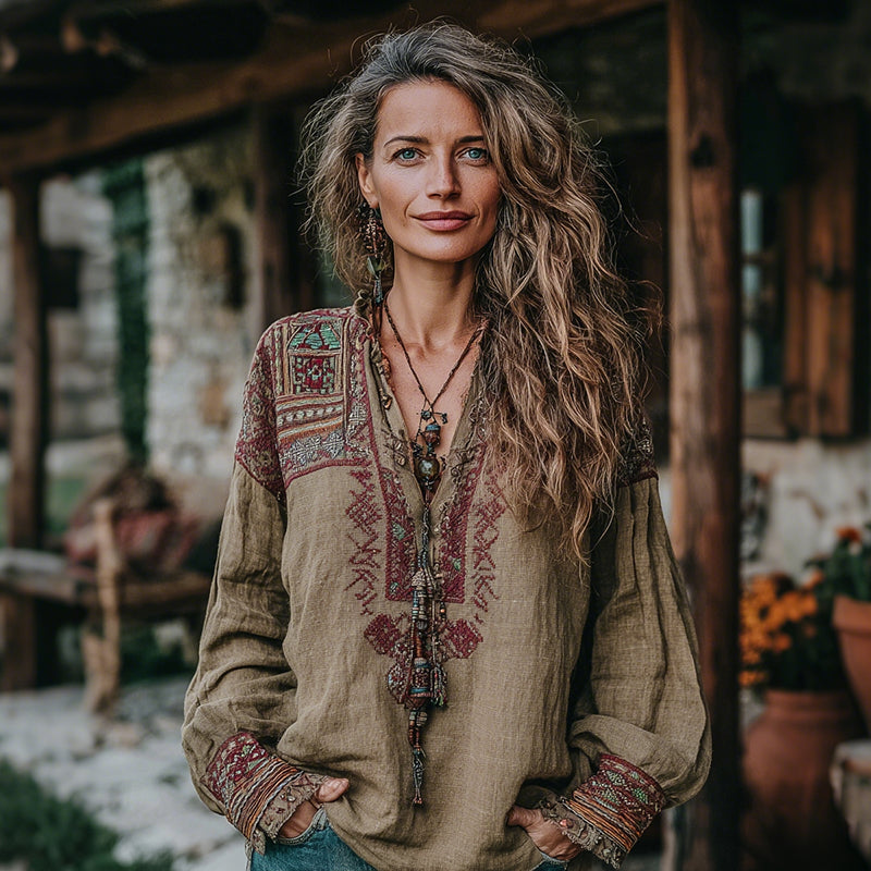 Vintage Inspired Top