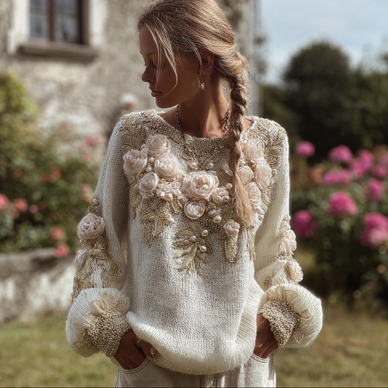 Gracefully Designed Sweater