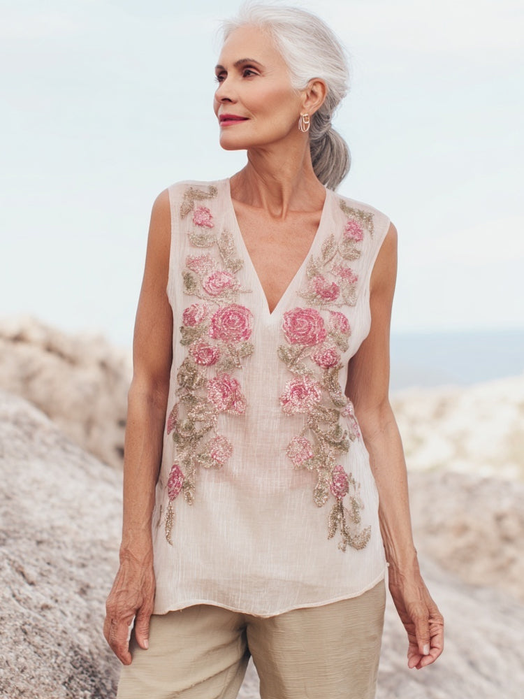 Timeless Vintage Style Top