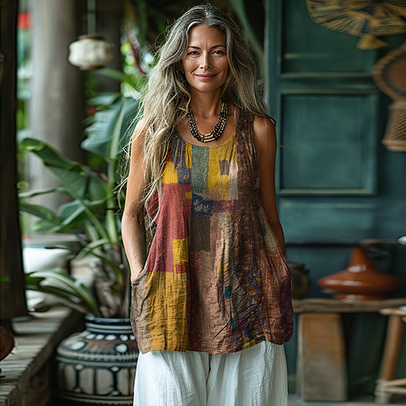 Timeless Vintage Style Top