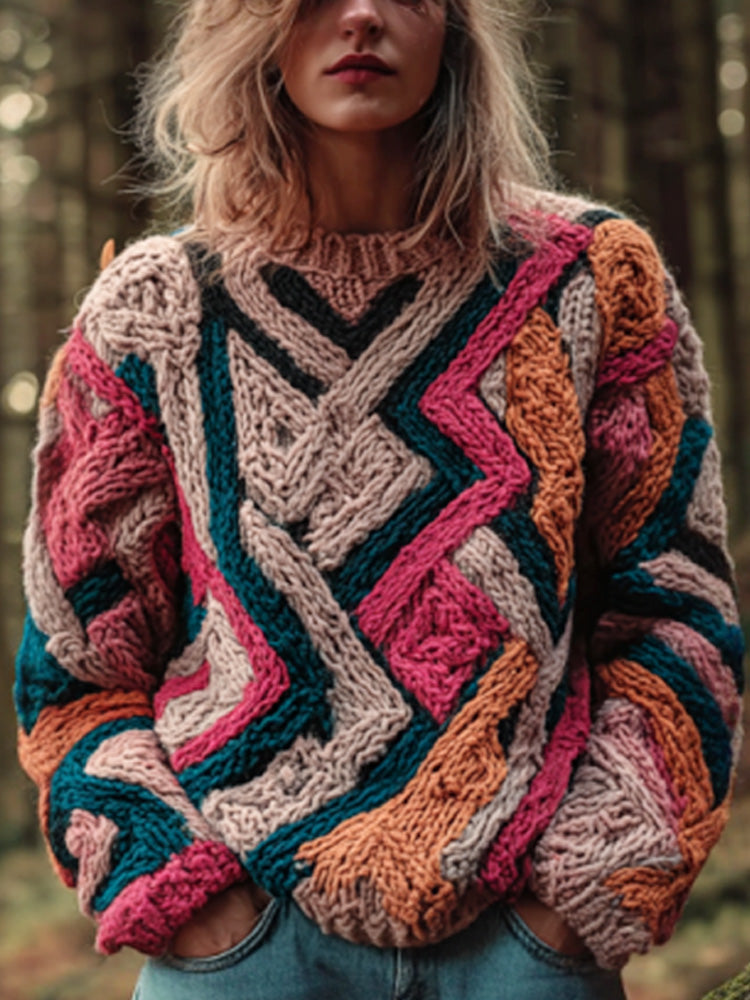 Gracefully Designed Sweater