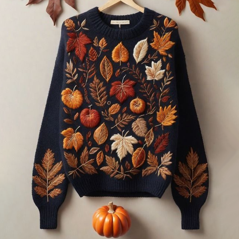 Gracefully Designed Sweater