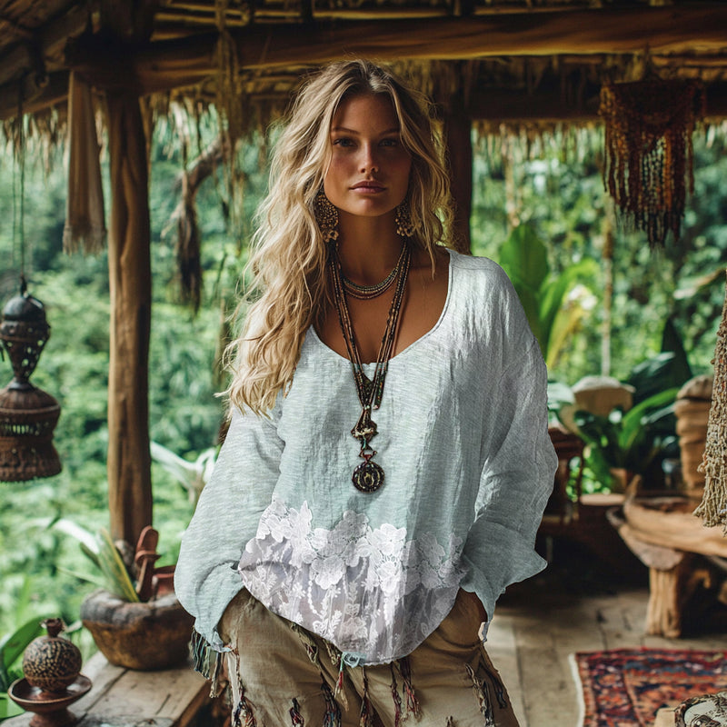Gracefully Designed Blouse