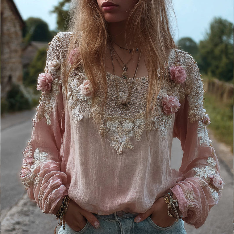 Timeless Vintage Style Top
