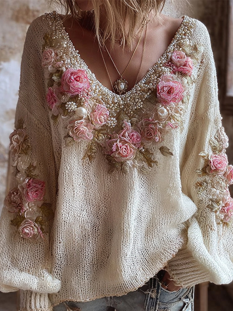 Gracefully Designed Sweater