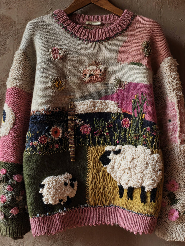 Gracefully Designed Sweater