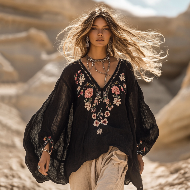 Timeless Vintage Style Blouse