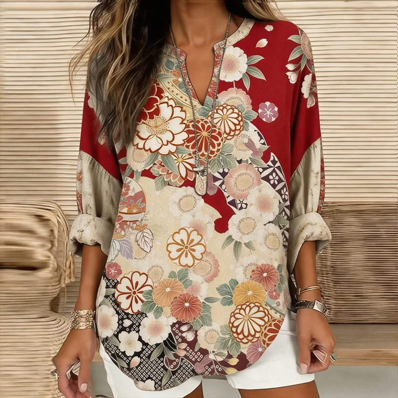 Timeless Vintage Style Top