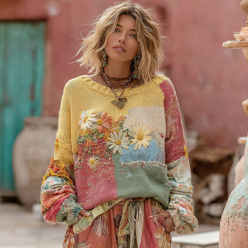 Gracefully Designed Sweater