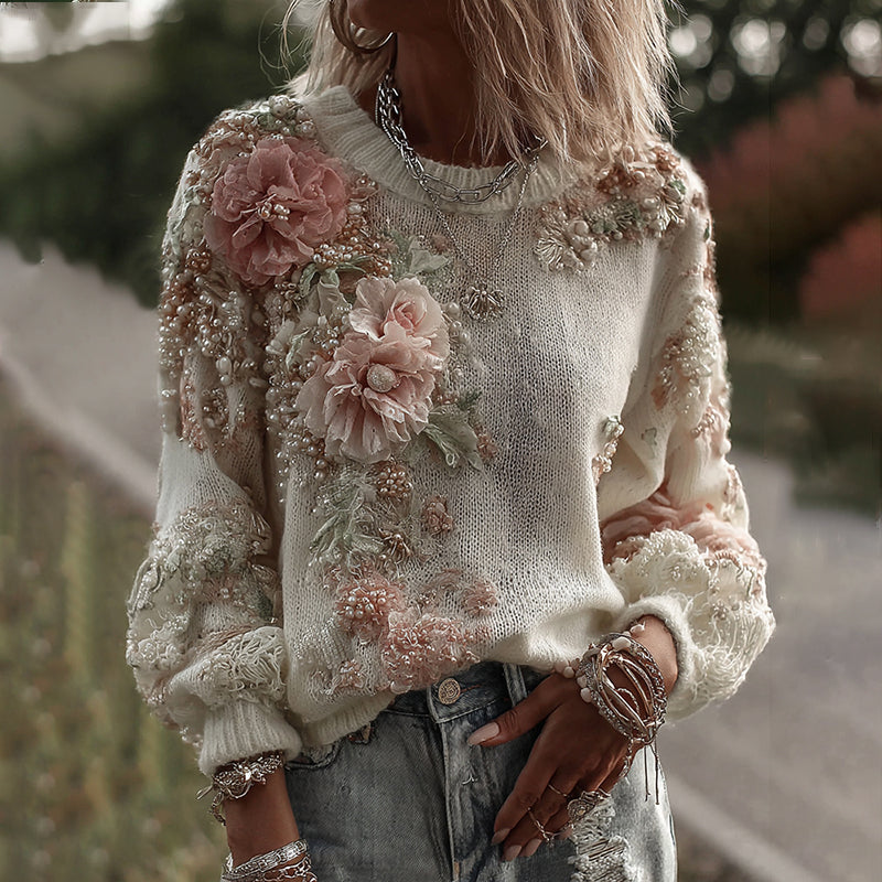 Gracefully Designed Sweater