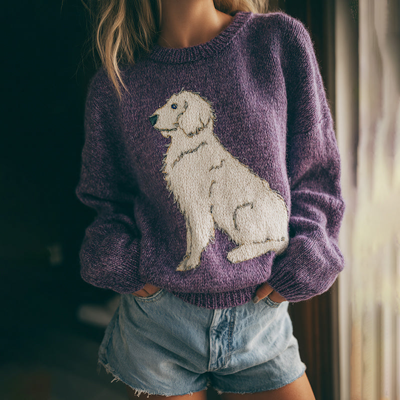 Gracefully Designed Sweater