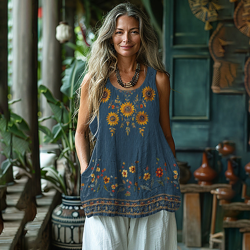 Timeless Vintage Style Top