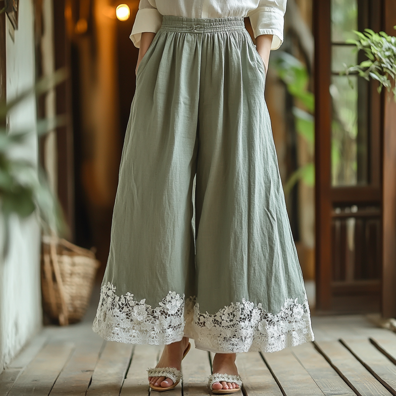 Timeless Vintage Style Pants