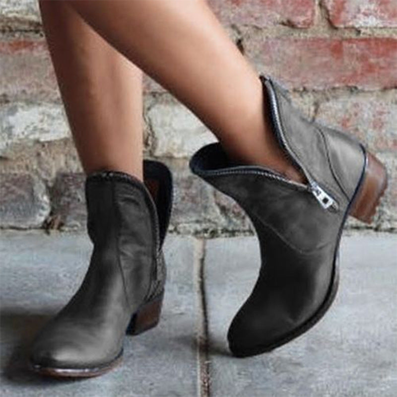 Chic Orthopedic Boots with Unique Design