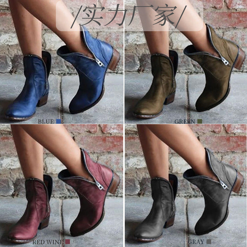 Chic Orthopedic Boots with Unique Design