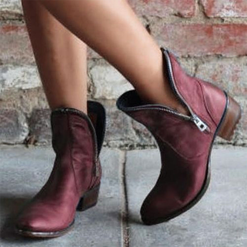 Chic Orthopedic Boots with Unique Design