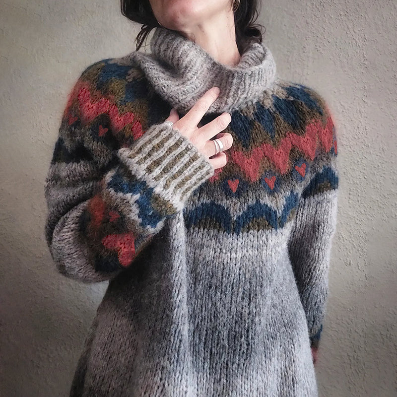 Gracefully Designed Sweater