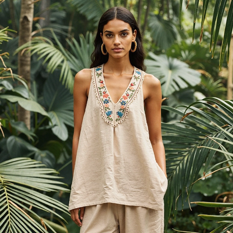 Timeless Vintage Style Top