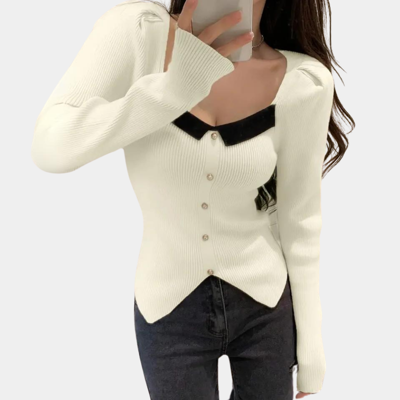 Gracefully Designed Sweater