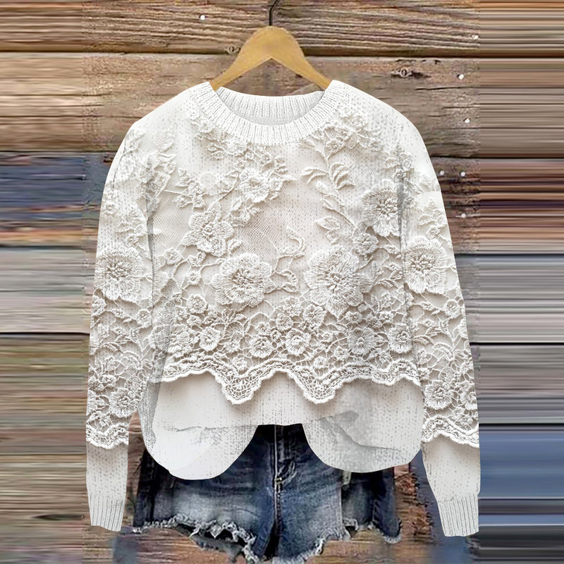 Gracefully Designed Sweater