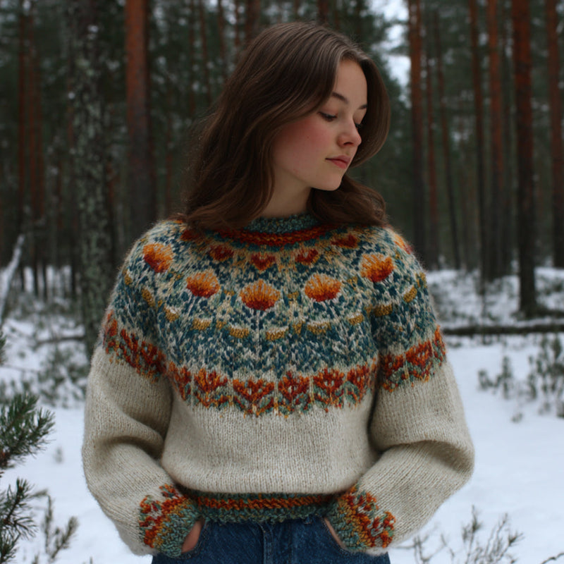 Timeless Vintage Style Sweater