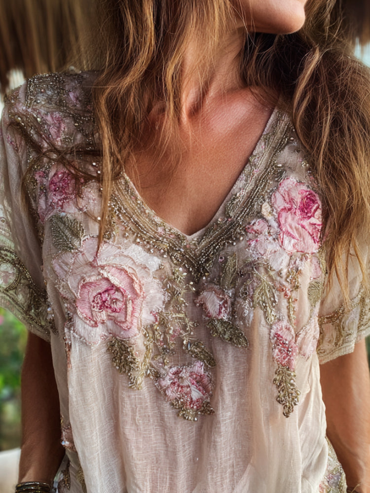 Timeless Vintage Style Top