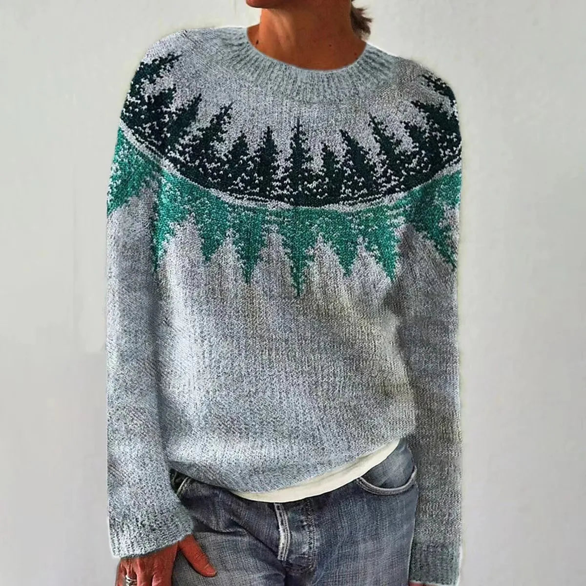 Gracefully Designed Sweater