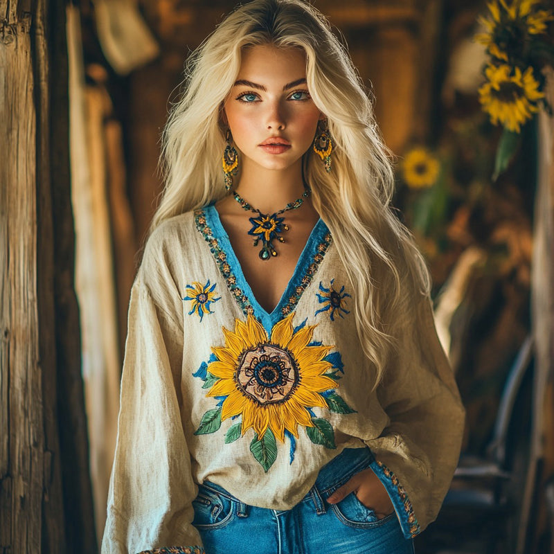 Vintage Inspired Blouse