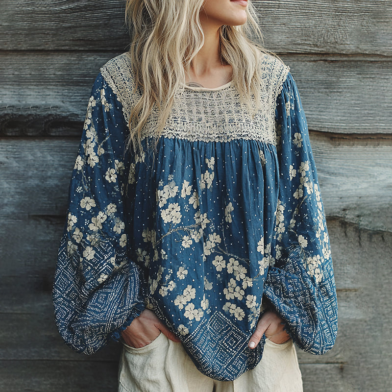 Timeless Vintage Style Top