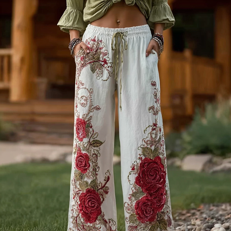 Timeless Vintage Style Pants