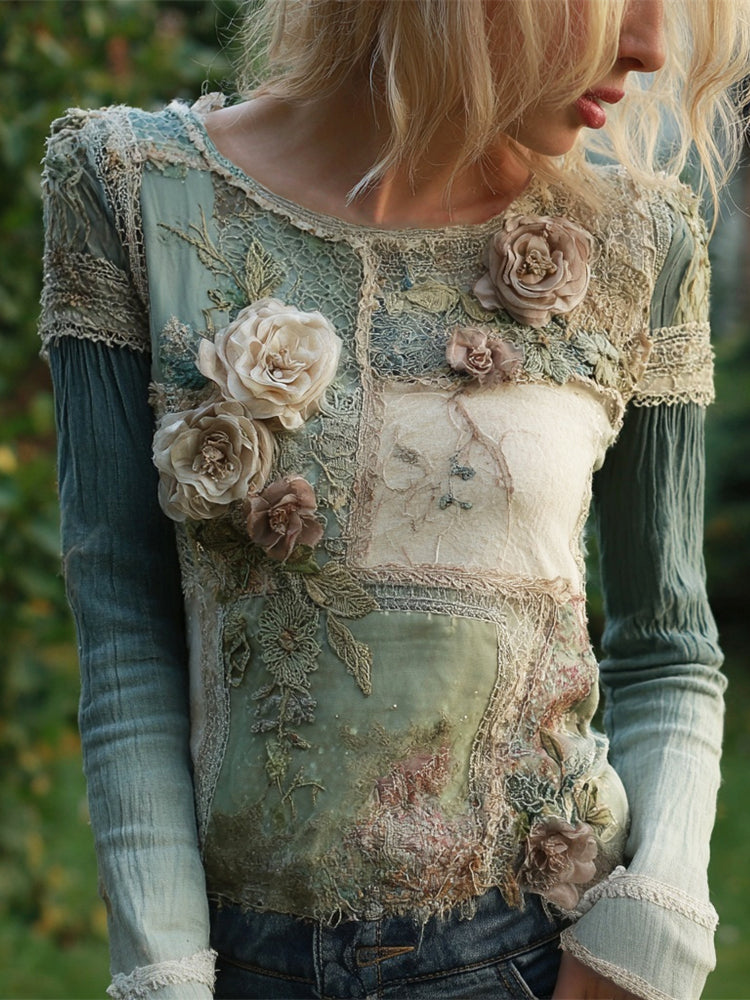 Timeless Vintage Style Top