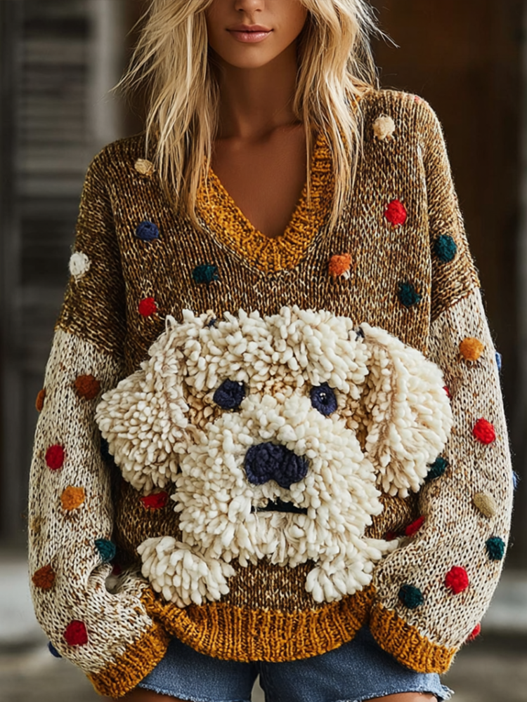 Gracefully Designed Sweater
