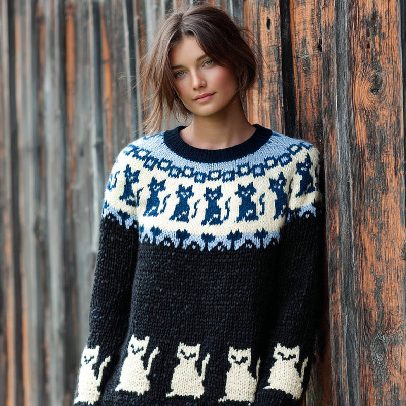 Timeless Vintage Style Sweater