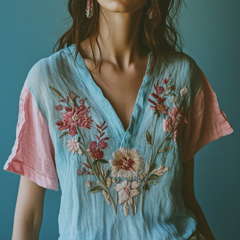 Timeless Vintage Style Top