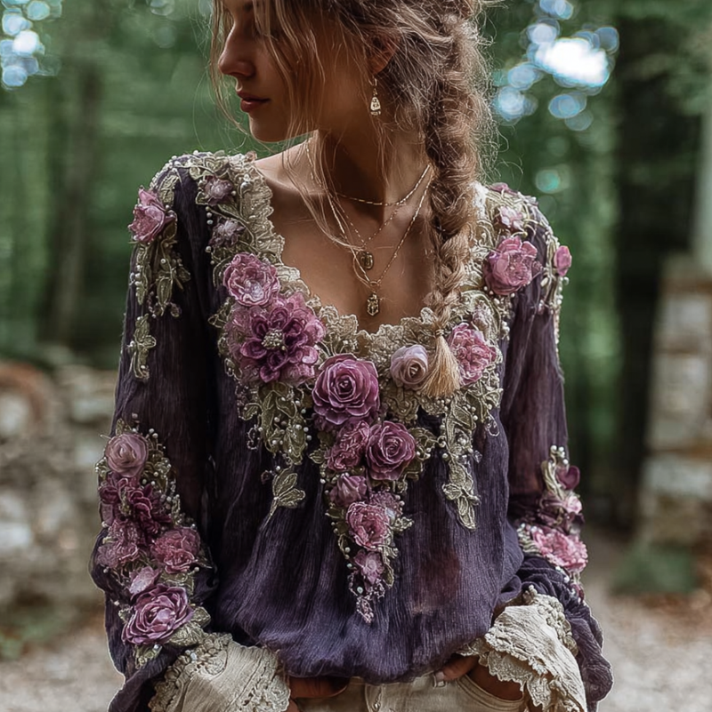 Vintage Inspired Top