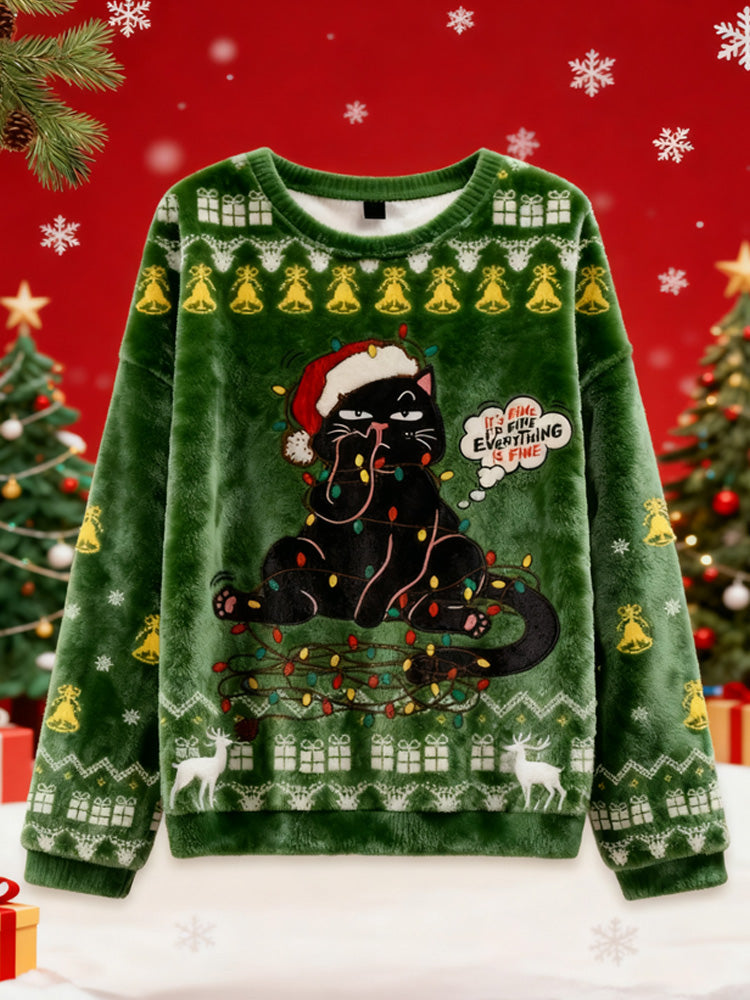 Gracefully Designed Sweater