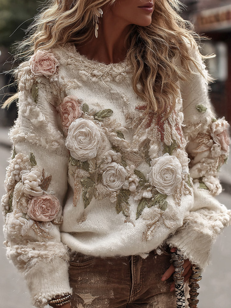 Gracefully Designed Sweater