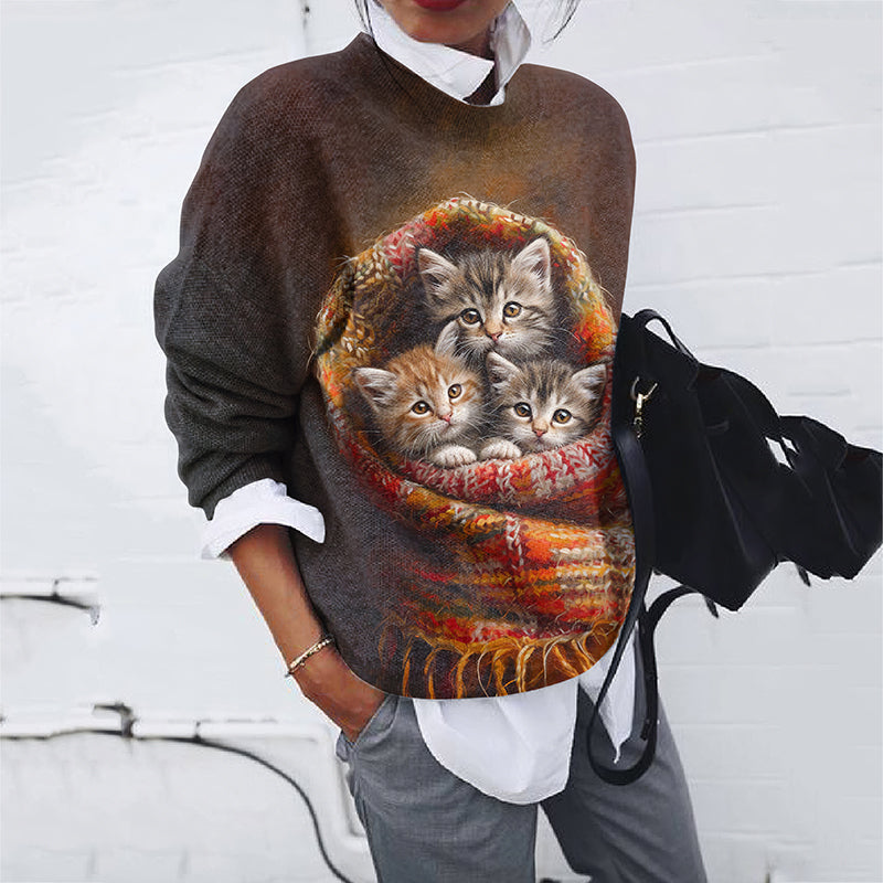 Gracefully Designed Sweater
