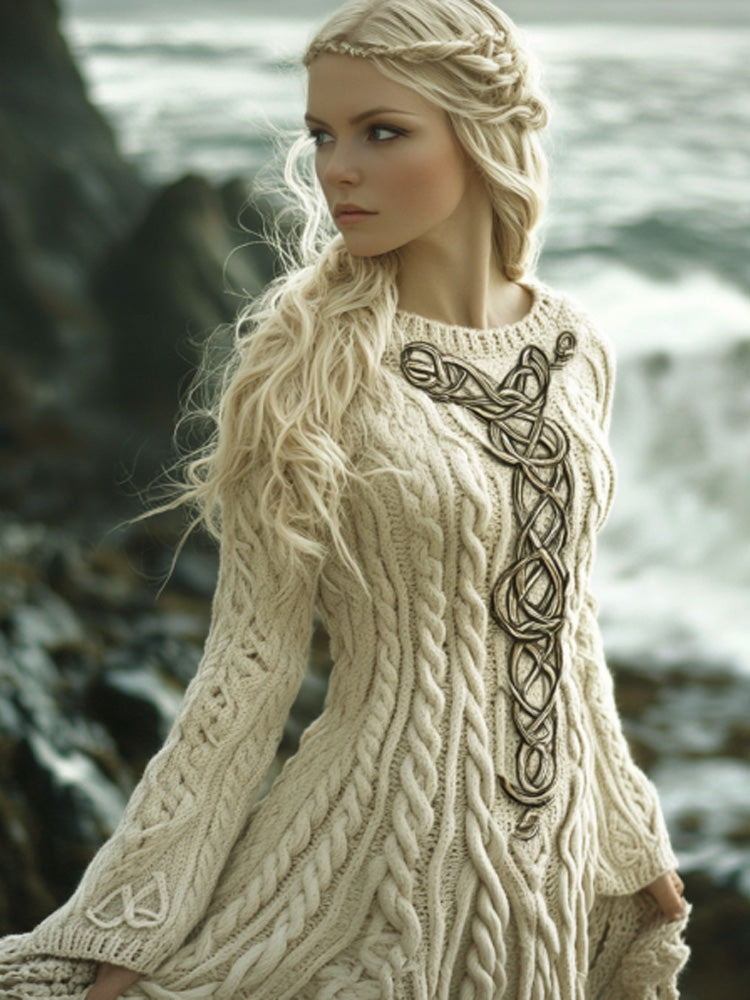 Gracefully Designed Sweater