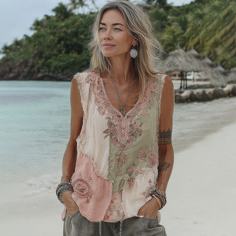 Timeless Vintage Style Top