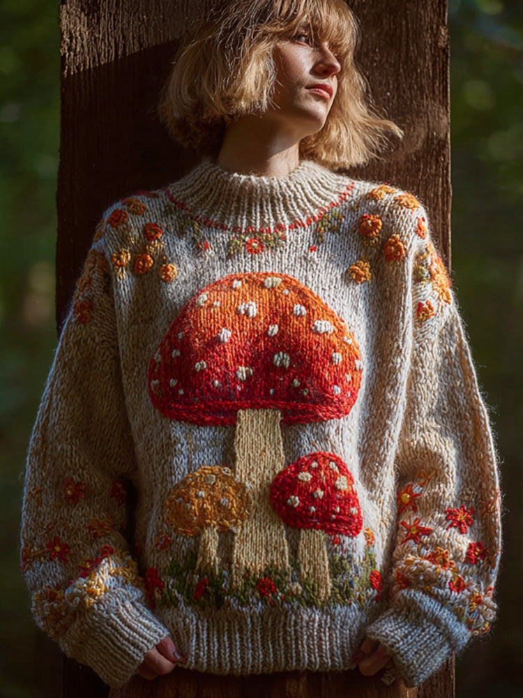 Gracefully Designed Sweater