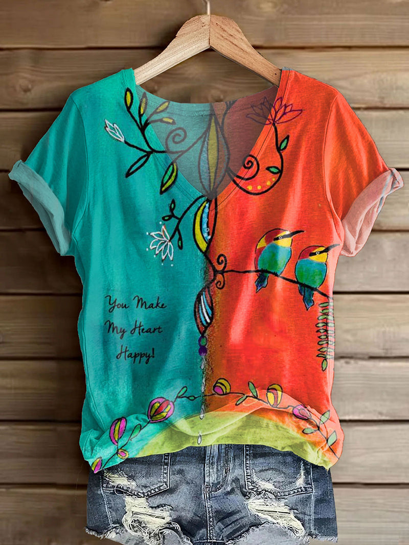 Gracefully Designed T-Shirt