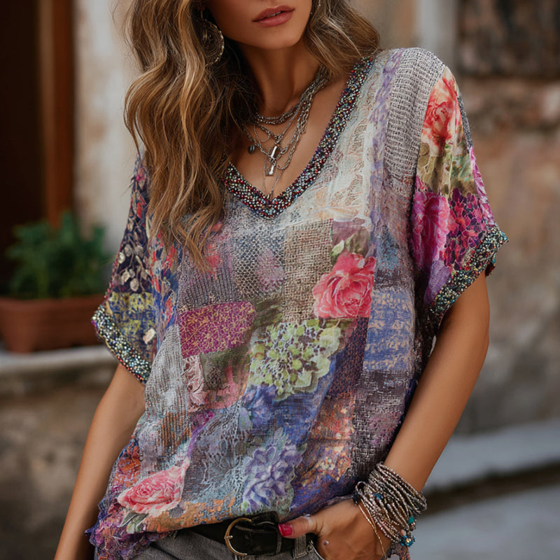 Timeless Vintage Style Top