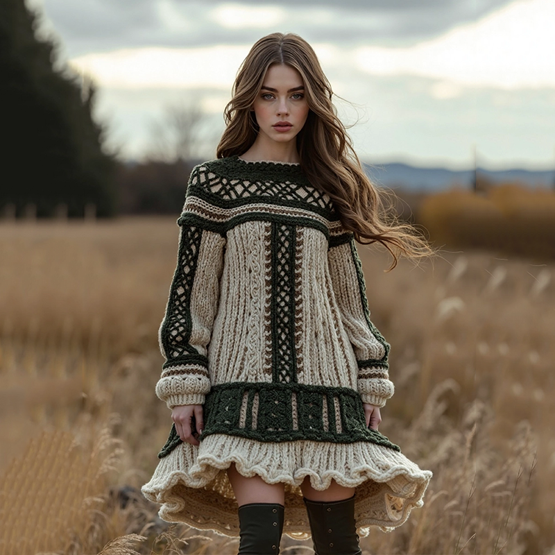Gracefully Designed Sweater