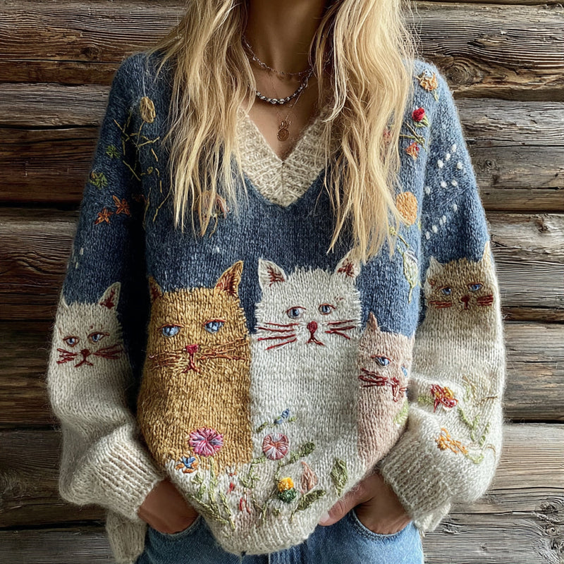 Gracefully Designed Sweater