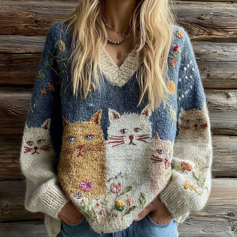 Gracefully Designed Sweater